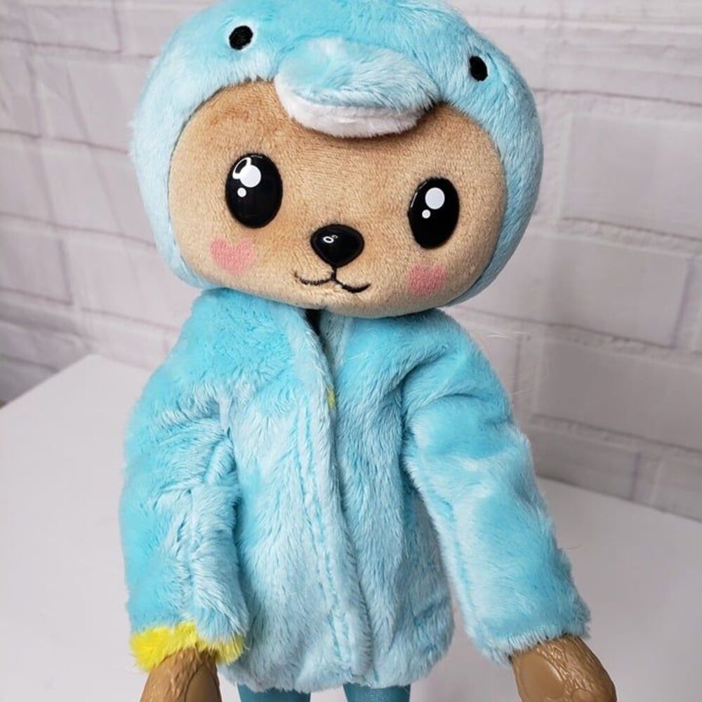 COOL Barbie Cutie Reveal Blue Dolphin Costume-Themed Articulated Doll